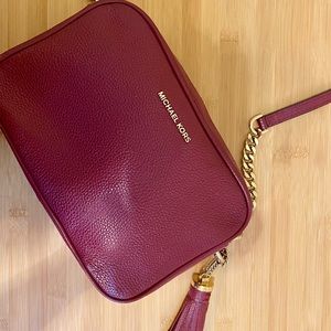 Michael Kors Leather Crossbody Ginny Bag